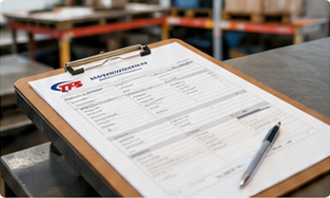 Commercial insurance inspection report