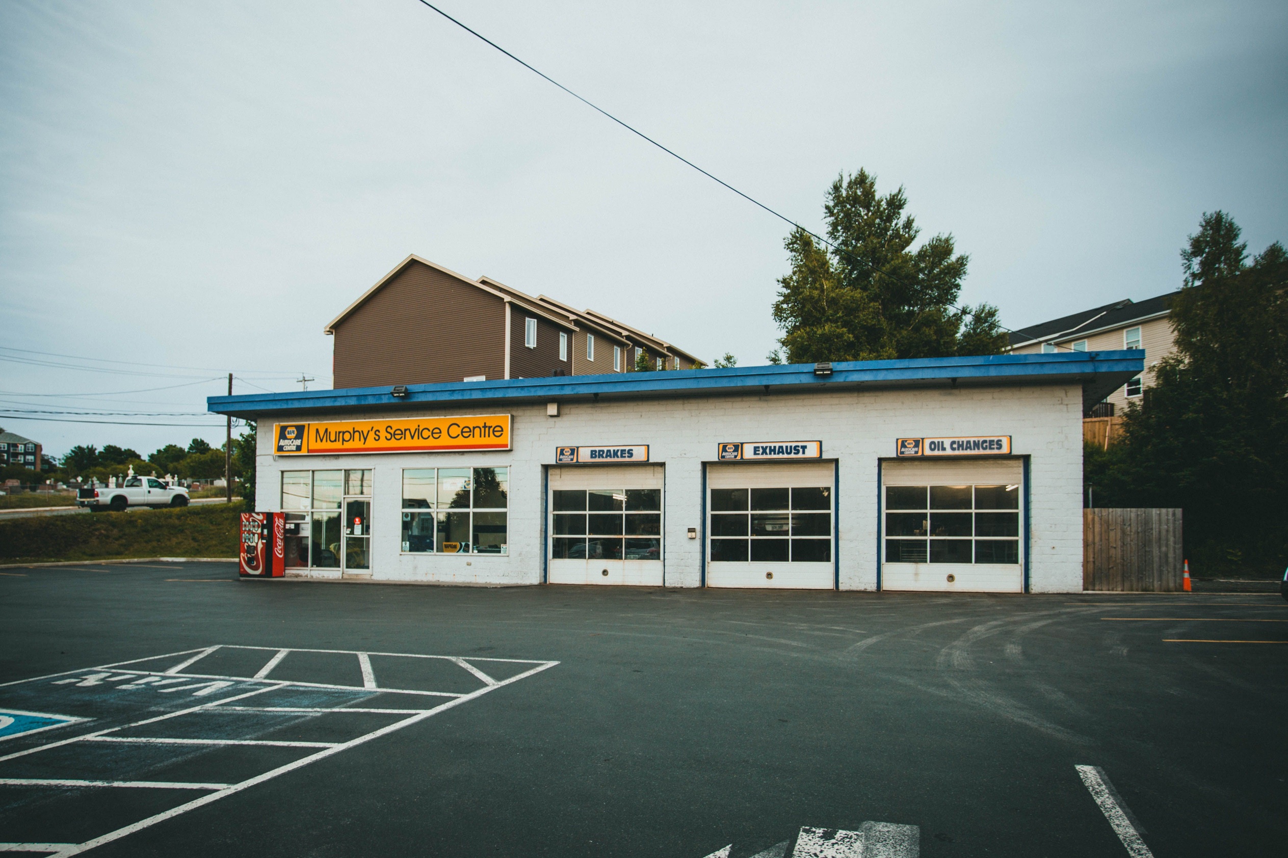 Garage service station operations inspection review