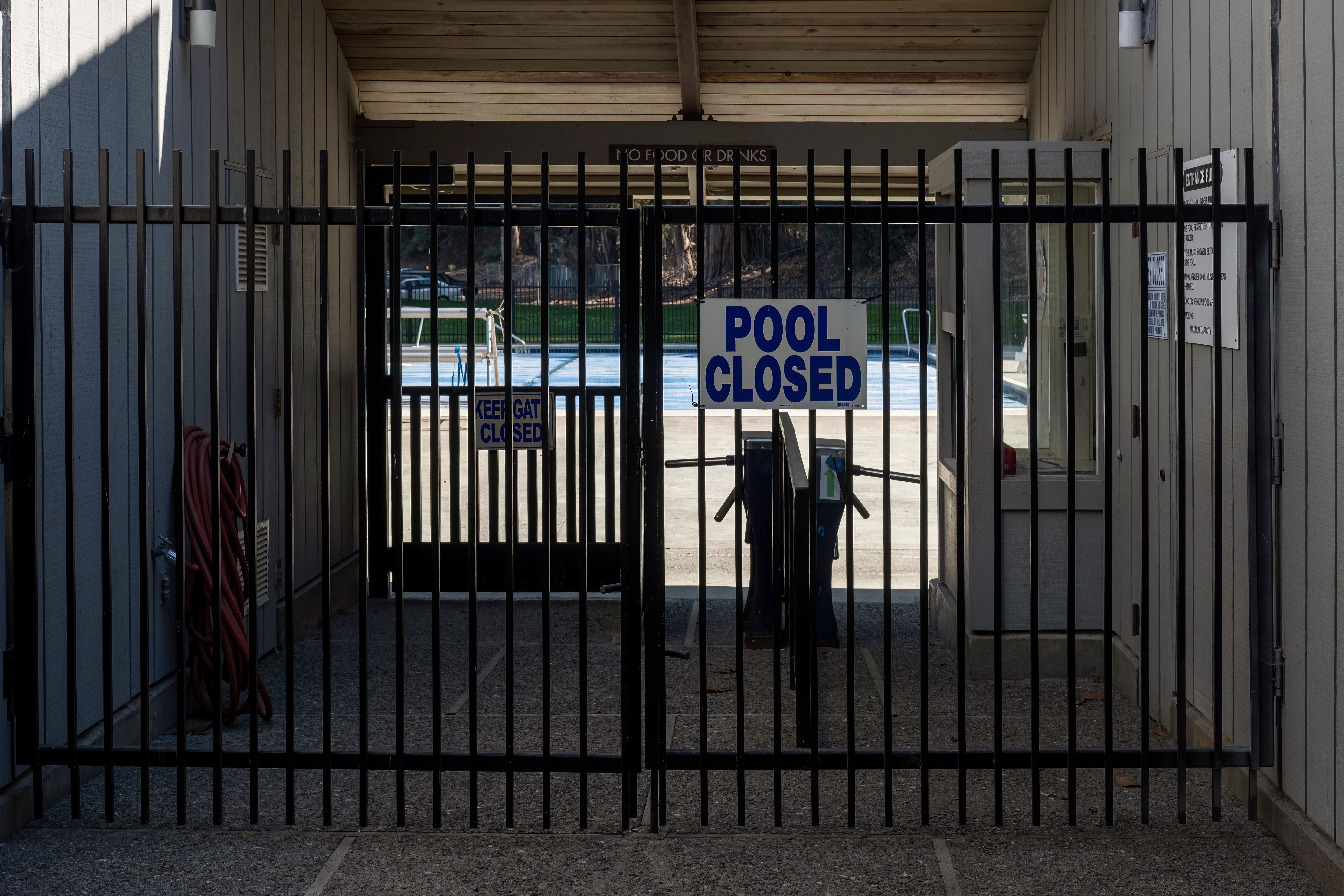 Pool area access inspection review