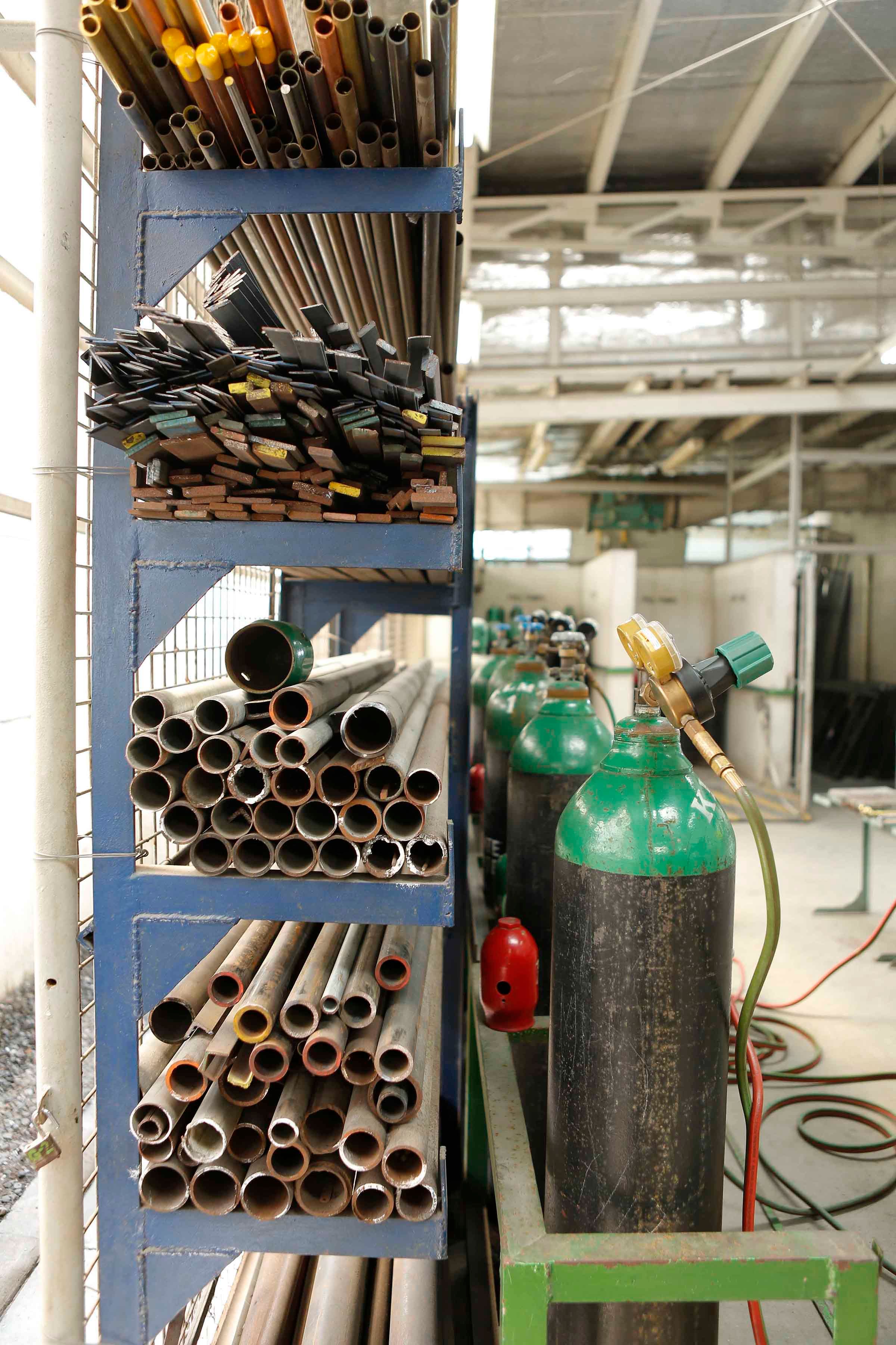 Welding equipment storage and ventilation inspection review