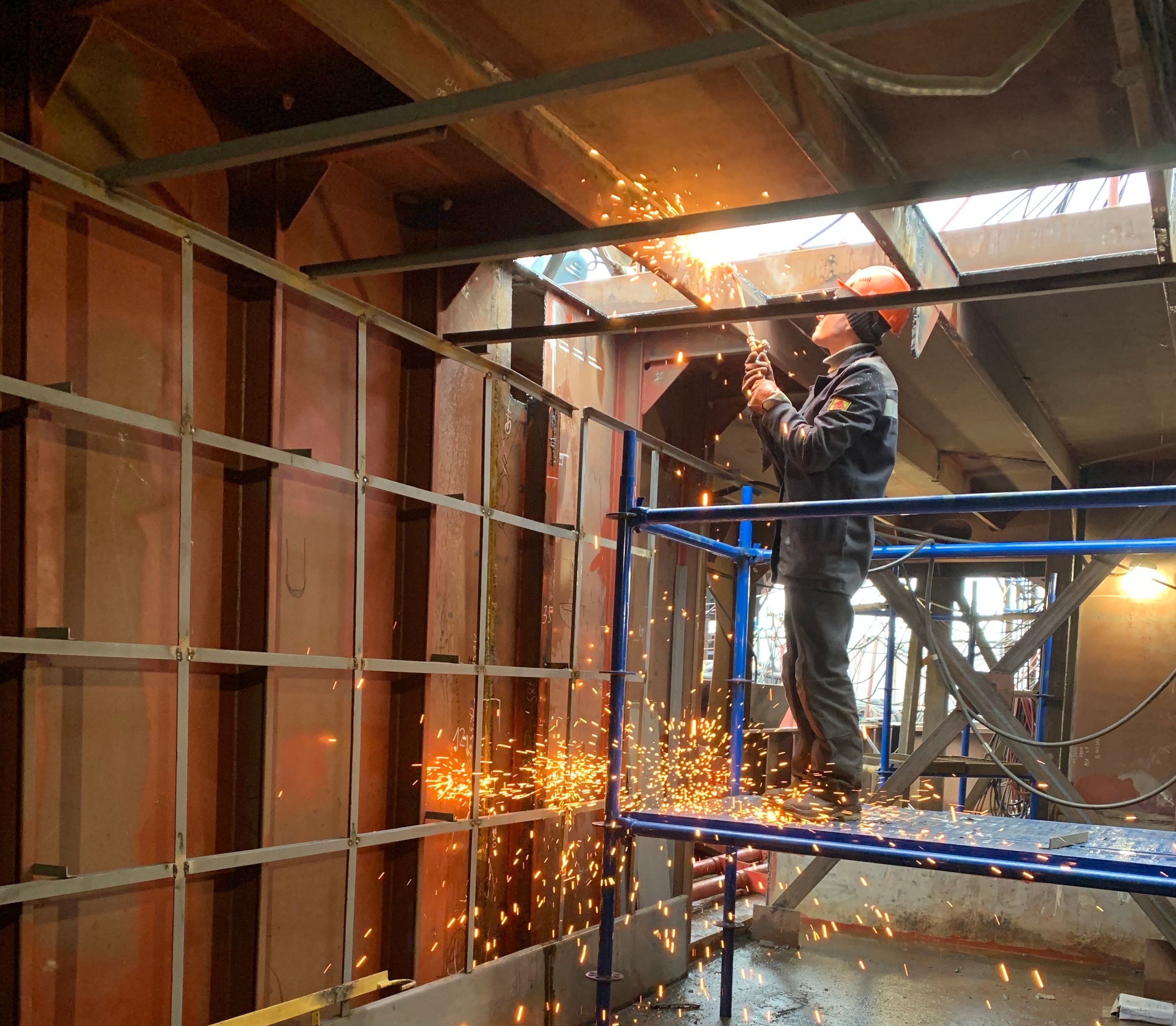 Welding jobsite and liability exposure inspection review